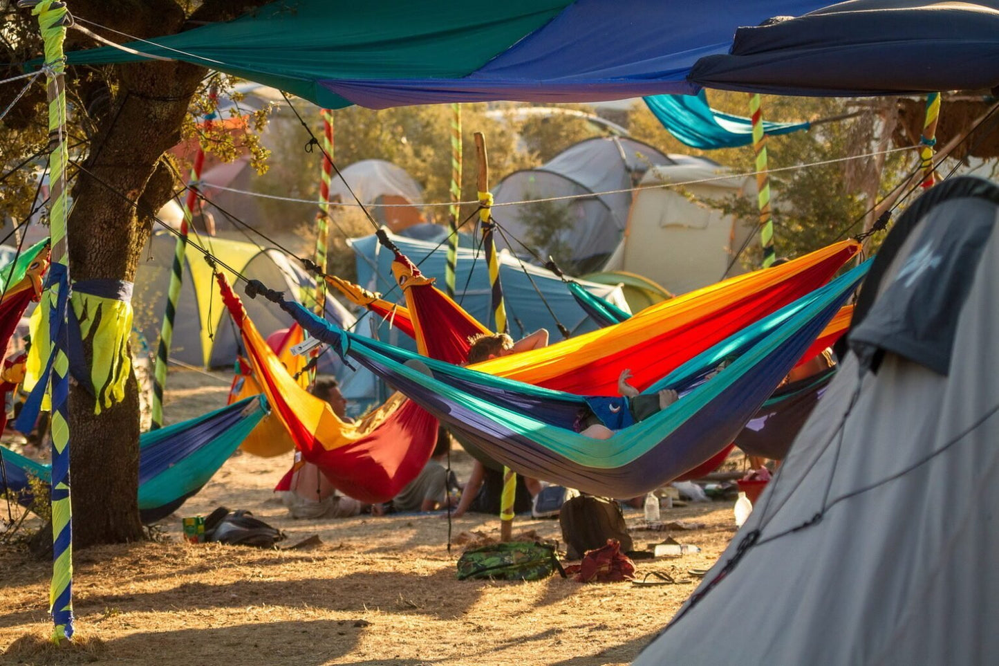 Hängematten & Festival - einfach entspannt mitschwingen